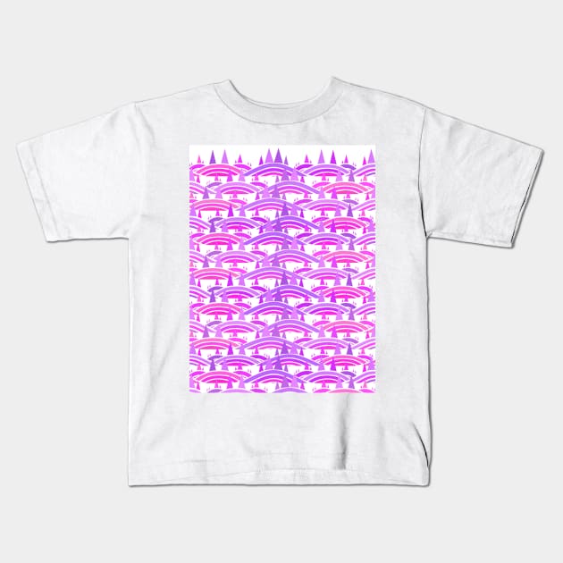 Rolling Hills Kids T-Shirt by SartorisArt1